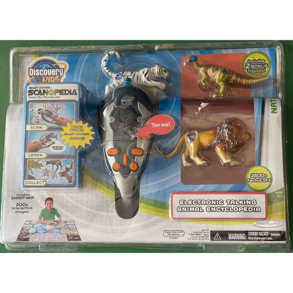 Discovery Animal Scanopedia Electronic Talking Scans Any Smart Animal NEW‎